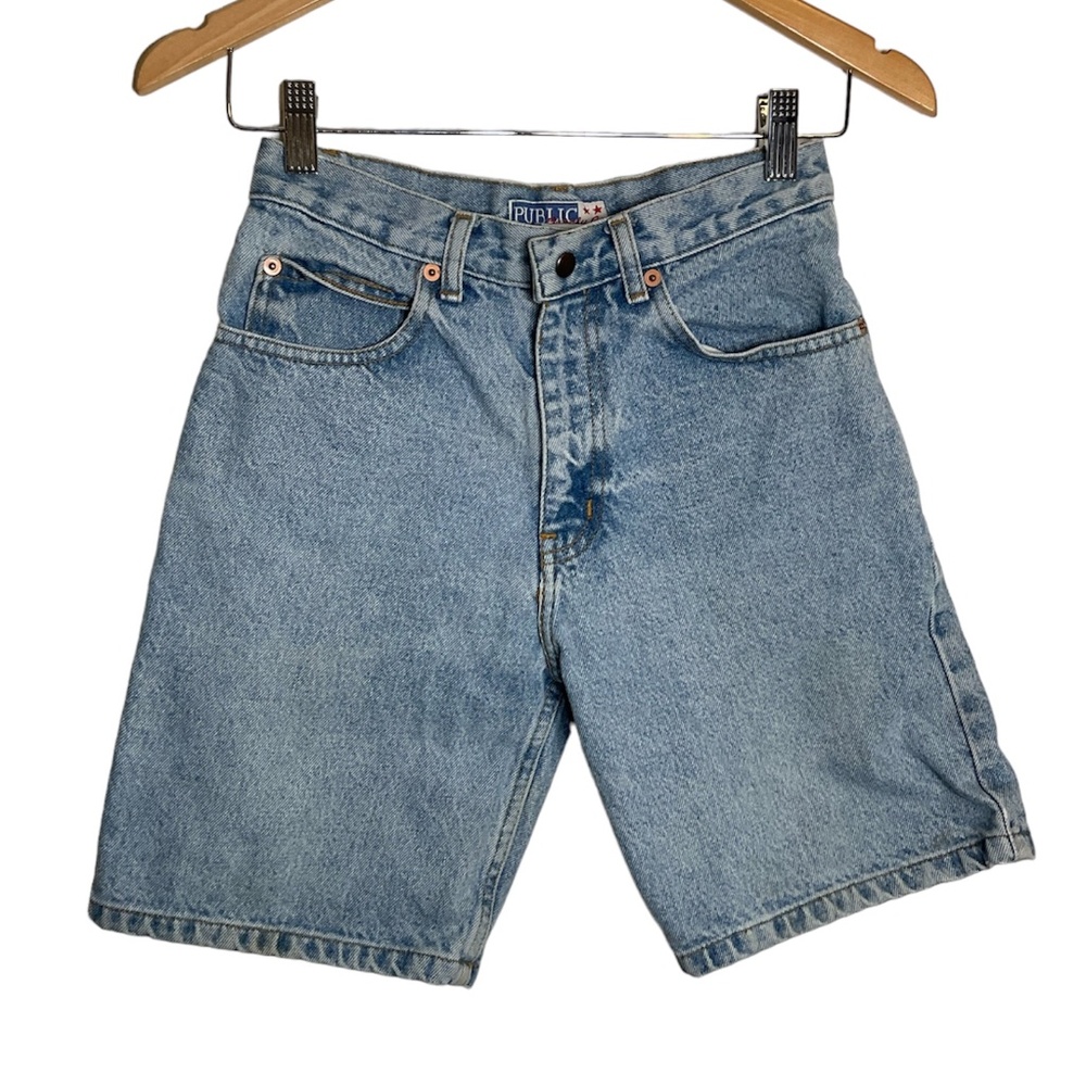 Vintage Public Supply Inc Denim Shorts Size 10